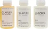 Three bottles of Olaplex hair treatment products are displayed side-by-side against a white background. Náhľad obrázku produktu