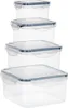 Vilde | Lunchboxen Set - Lebensmittelbehälter - 4 Stück - Produktbild-Vorschau 3