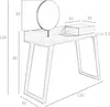 Angel Cerdá Coiffeuse en bois de noyer avec miroir 7000 Voir les images du produit 9