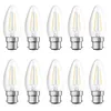 10 x Osram LED Filament Kerze 2,5W = 25W B22d klar 250lm FS Productafbeelding-voorbeeld 1