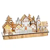 Villaggio invernale a LED - circa 30 x 14 cm - decorazione Anteprima dell’immagine prodotto 2