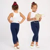 Merry Style Mädchen 3/4 Leggings MS10-293(Marineblau,152 Produktbild-Vorschau 2