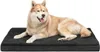 lionto Hundebett, orthopädisches Bett mit Plüschoberfläche Produktbild-Vorschau 1