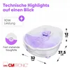 Clatronic® Fußbad mit intensivem Whirlpool-Effekt | Fussbad Produktbild-Vorschau 7