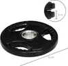 SPORTNOW Hantelscheiben 2er-Set, Tri-Grip 2 x 10 KG Produktbild-Vorschau 3