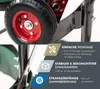 Westmann Metall Tuinwagen, universeel, zwart/groen, Productafbeelding-voorbeeld 5