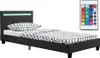 Juskys Polsterbett Paris 90 x 200 cm mit LED, Lattenrost & Produktbild-Vorschau 8