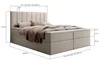 MyBed Allen Boxspringbett Doppelbett Polsterbett mit Produktbild-Vorschau 10