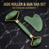 Jade Roller & Gua Sha Set - Natürliches Massage-Set für Produktbild-Vorschau 1