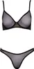 Cottelli Lingerie BH Set, goldschimmerndes Feinnetz, Produktbild-Vorschau 4