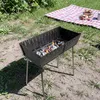 GOROCH Mangal Grill Stahl 3 mm für 12 Spieße ohne Zubehör - Produktbild-Vorschau 8