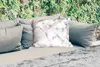 MuchoWow® Outdoor Kissen - Marmor - Textur - Grau - Schwarz Produktbild-Vorschau 2