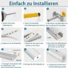Chesbung LED Aluminium Profil 1m, 6er Set, U-Form, für Produktbild-Vorschau 2