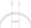 Baseus USB-A auf USB-C Schnellladekabel 100 W, 1 m - Wei Produktbild-Vorschau 2