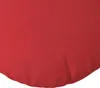 vidaXL Sitzkissen 2 stk. Stoff Rot Ø30 x 13 cm Produktbild-Vorschau 7