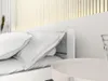 Posteľ IKAROS DOUBLE 160x200, betón/biela, lamiel. rošt, Náhľad obrázku produktu 5
