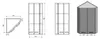 Aqualine ZOJA/KERAMIA FRESH Eckschrank 35x76x35cm, Produktbild-Vorschau 8