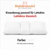 Kissenbezug passend für Lattoflex Lattokiss 35 × 80 cm Produktbild-Vorschau 2