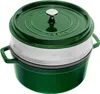 Staub Cocotte rund Basilikumgrün 26 cm 40510-603-0 Produktbild-Vorschau 1