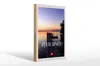 Holzschild Reise 20x30cm Zürich Schweiz Zürichsee Natur Produktbild-Vorschau 1