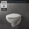 Dombach Celesto - Abattant WC Premium - forme de O - Voir les images du produit 3
