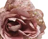 Kaemingk Rose auf Clip samtpink Produktbild-Vorschau 2