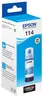 Epson C13T07B240 Epson EcoTank cyan T 114 70 ml             Anteprima dell’immagine prodotto 2
