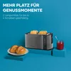 Severin AT 9341, 4 Scheibe(n), Schwarz, Gebürsteter Stahl, Produktbild-Vorschau 9