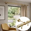 240 cm Gardinenstange Metall 1-läufig 25 mm Antikgold Produktbild-Vorschau 7