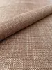 PVC Tischdecke Leinen BRAUN Meterware Wachstuch Eckig Produktbild-Vorschau 1