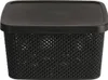 Storage Solutions | Körb, Aufbewahrungskorb, Schwarz, Körbe Produktbild-Vorschau 1