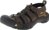A single brown KEEN sandal is shown against a white background. Produktbild-Vorschau