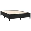 vidaXL Sommier sans matelas noir 140x190 cm velours Voir les images du produit 3