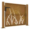 vidaXL Cancello da giardino 105x105 cm in acciaio corten Anteprima dell’immagine prodotto 4