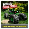Monster Jam Mega Grave Digger RC, Monster Truck, 4 ans, Voir les images du produit 1
