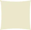 vidaXL Voile d'ombrage Oxford Tissu Carré 3x3 m Crème Voir les images du produit 11