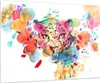 Bilder auf glas - Farbe Konzept Katze - 100x70cm - Produktbild-Vorschau 1