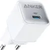 A white Anker 511 Nano III 30W charger with a USB-C port. Anteprima dell’immagine prodotto