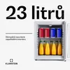 KlarsteinBrooklyn 23, mini lednice, 23 l, , skleněné dveře, Náhled obrázku produktu 2