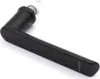 Schüco Fenstergriff Aluminium RAL 9005 schwarz 247002 Produktbild-Vorschau 2