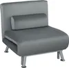 HOMCOM-Schlafsessel-Samtimitat(100% Polyester), Stahl-75L x Produktbild-Vorschau 1