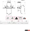 Menabo Fahrradträger 2 Fahrräder für Citroen Berlingo III Produktbild-Vorschau 3
