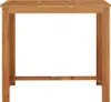 vidaXL Záhradný barový stôl 120x60x105 cm z masívneho dreva Náhľad obrázku produktu 3