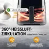 Friggitrice ad aria calda GOURMETmaxx 3,2 l, 1300 W, nera, Anteprima dell’immagine prodotto 6