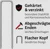 50× Erdanker 150×30×3 mm verzinkt – U-Form, flacher Kopf, Produktbild-Vorschau 7