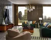 Luxus Möbel Sofagarnitur Couch Sofa Polster Couchtisch Produktbild-Vorschau 3