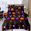 Povlečení z mikrovlákna SPOOKY SOIREE černé 2 ks 70x80 + Náhled obrázku produktu 5