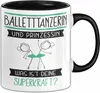 Balletttänzerin Und Prinzessin Tasse Geschenk Für Eine Produktbild-Vorschau 1