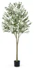 COSTWAY Olivier artificiel, plante artificielle 180 cm, Voir les images du produit 1