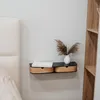 Schwebendes Regal mit zwei Schubladen - Hängendes Wandregal Produktbild-Vorschau 11